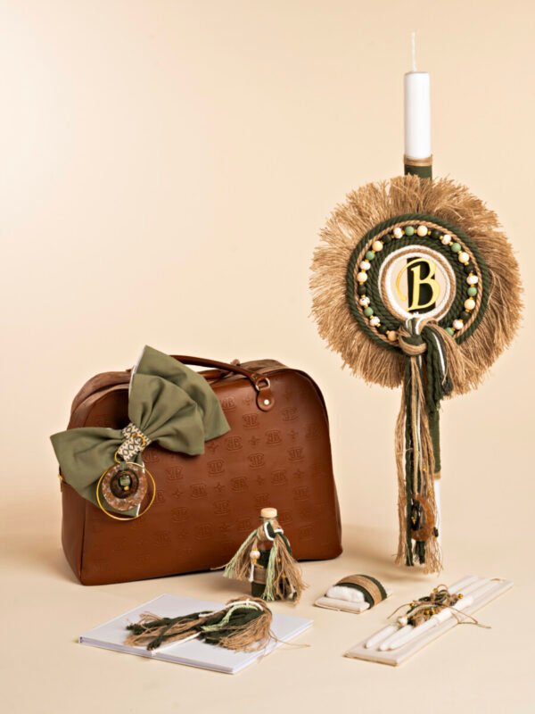 K26.51 Ψάθινο καλάθι Jason Baby Bloom