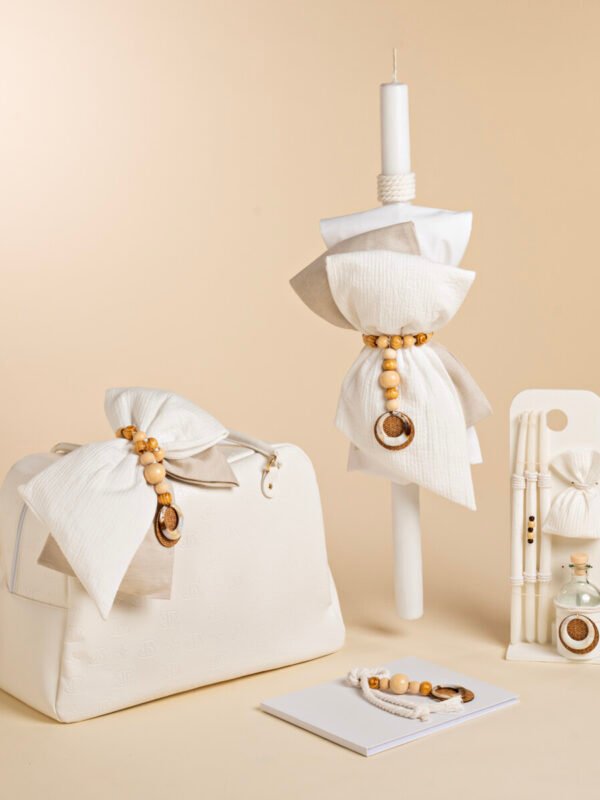 K26.51 Ψάθινο καλάθι Jason Baby Bloom