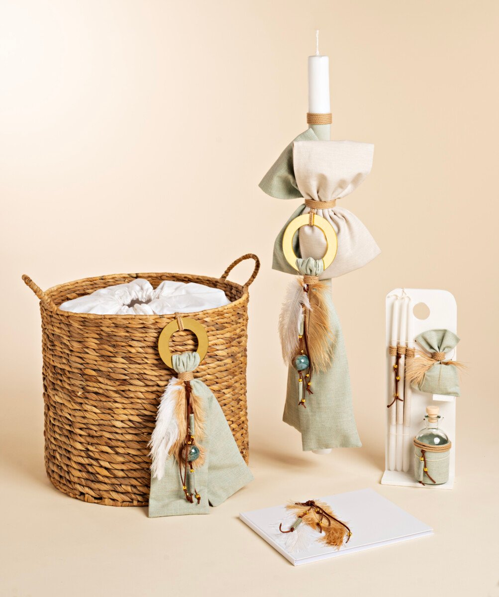 K26.51 Ψάθινο καλάθι Jason Baby Bloom K26.51 Ψάθινο καλάθι Jason Baby Bloom