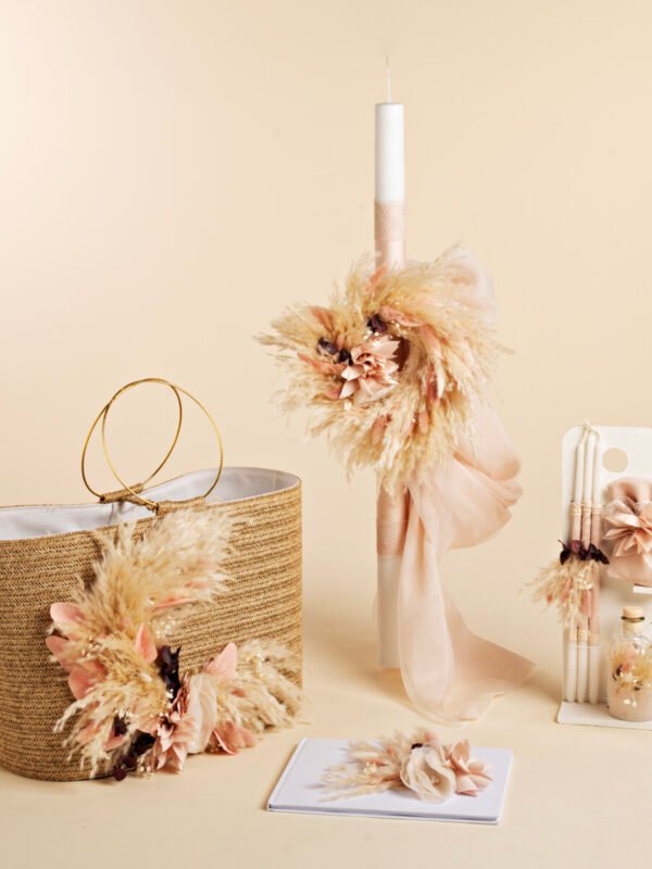 K26.06 Τσάντα με χρυσά χερούλια Baby Bloom