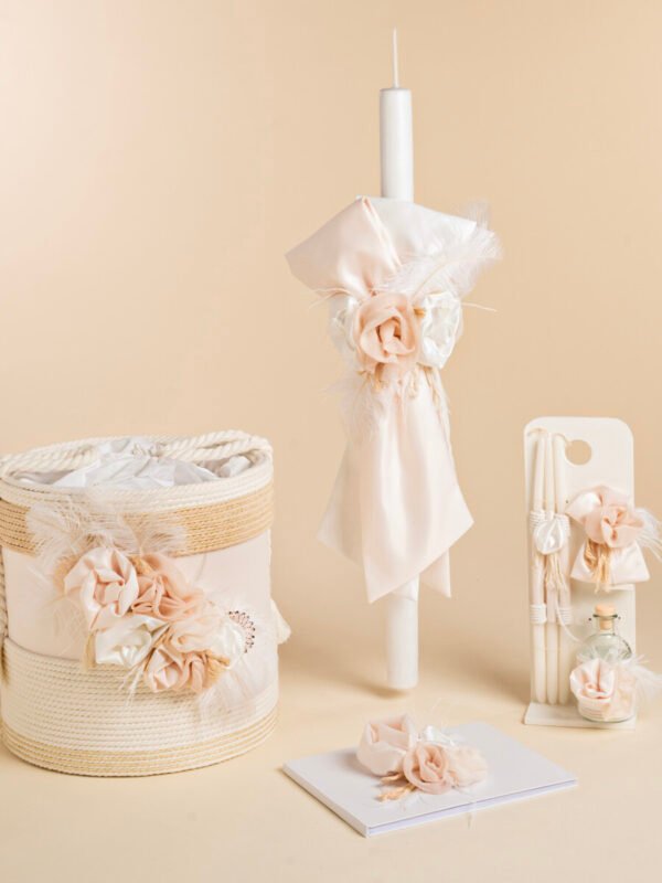 K26.07 Ξύλινο καλάθι Baby Bloom