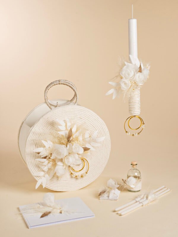 K26.14 Ξύλινο στρογγυλό κουτί Baby Bloom