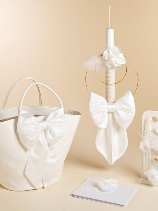 K26.16 Τσάντα λευκή Εβελίνα Baby Bloom